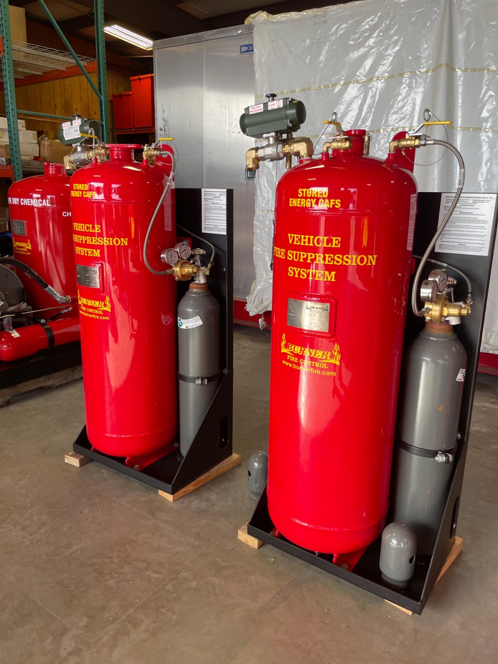 Frac Pump Firefighting Units for Wellsite Fire Protection Burner